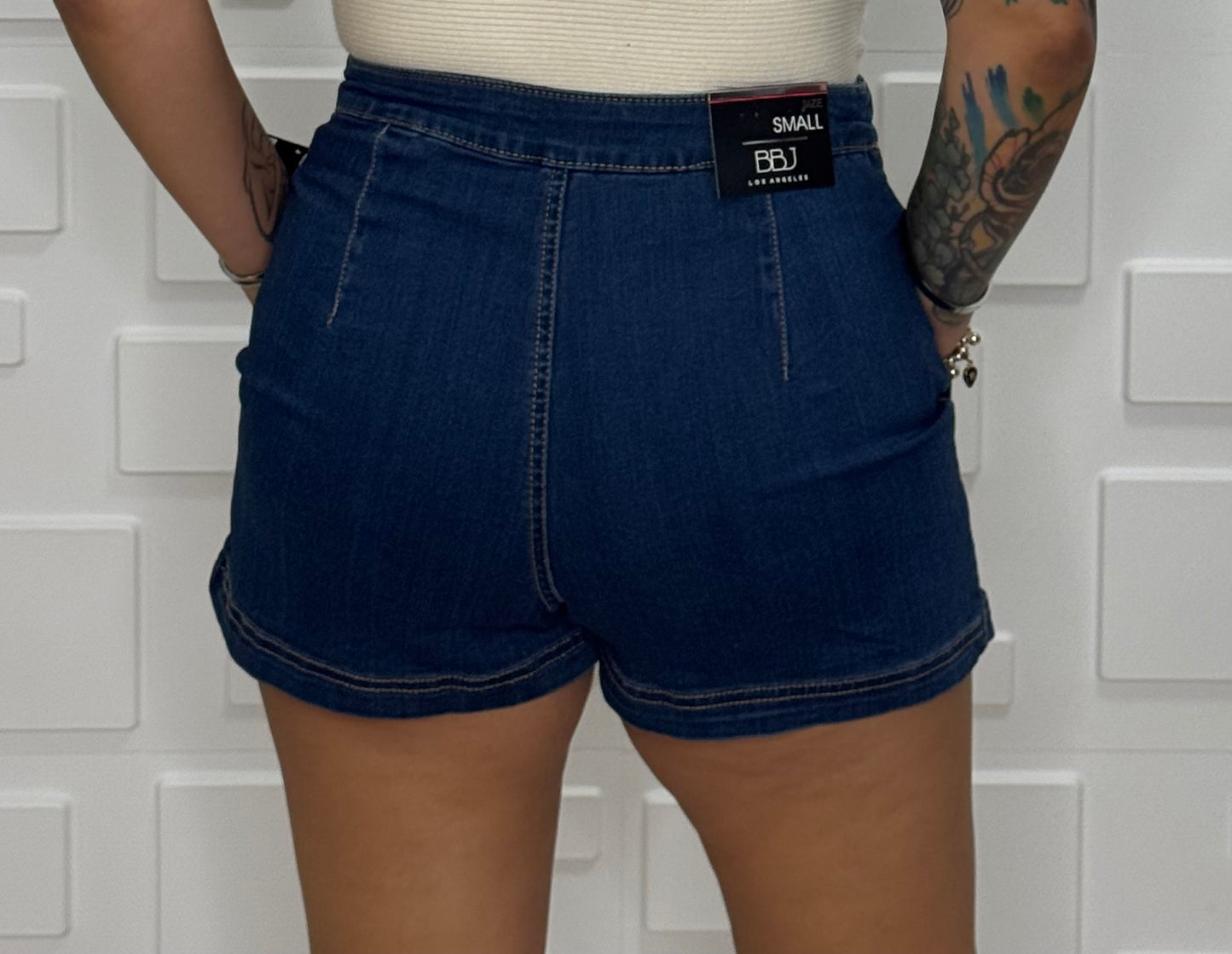 Blue Denim Skort
