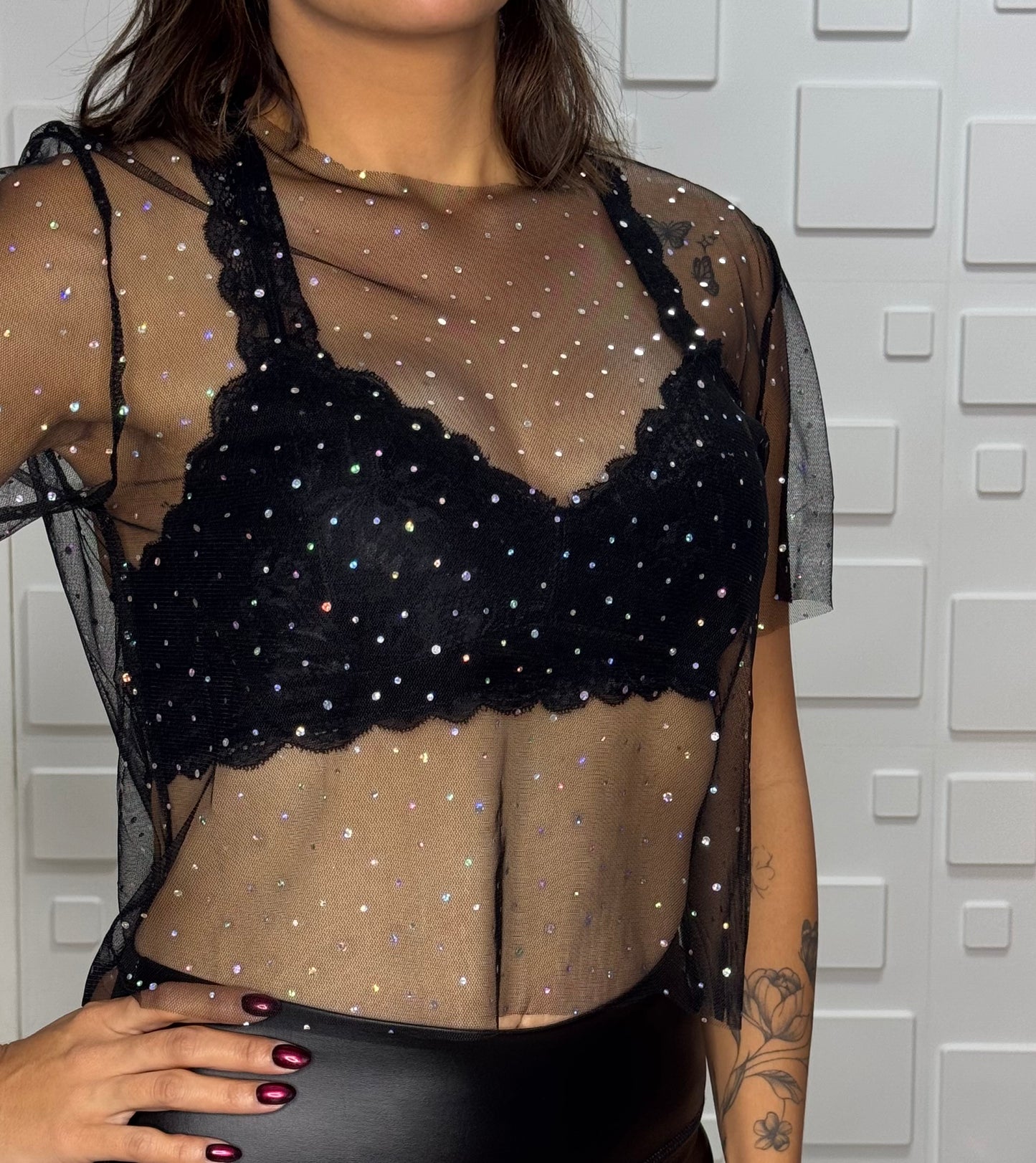 Galaxy Glow Mesh