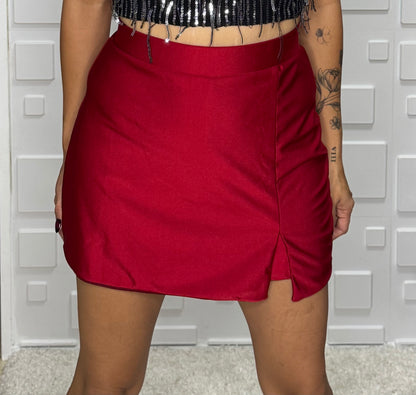 Red Passion Skort